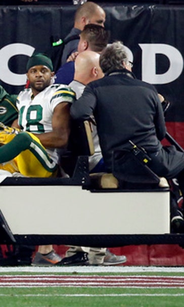 NFL Latest: Janis' TD puts Packers up 13-7 over Arizona